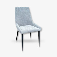 Bentley dining chair in silver StayDry water-repellent fabric