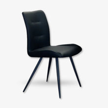 Norway PU dining chair in black