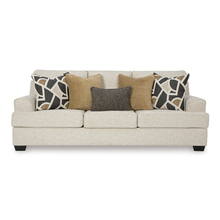 Front view of the Heartcort Quartz 3-seater sofa showcasing plush cushions, clean lines, and neutral upholstery.